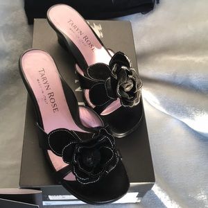 Taryn Rose black sandals